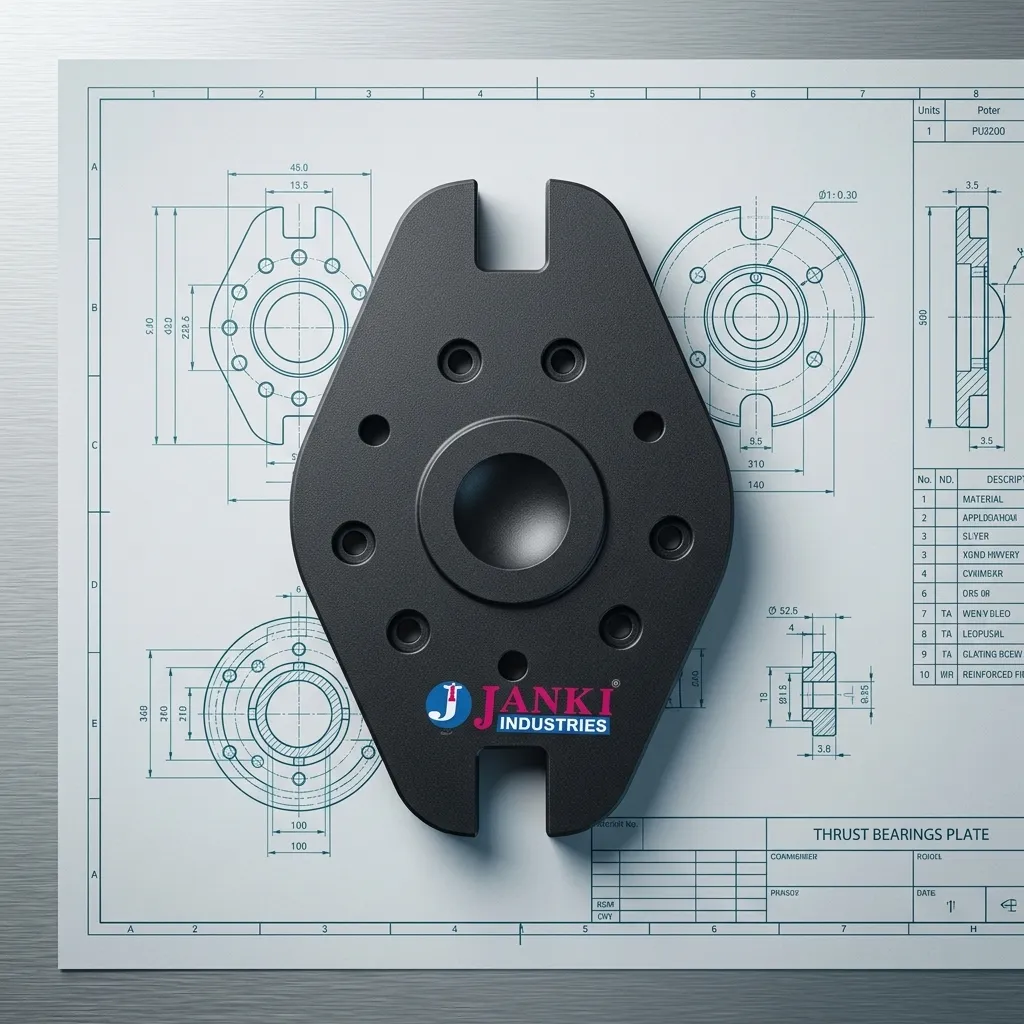 T.B.SET V6 80mm Janki Diamond Bearing (3-Small Pad)